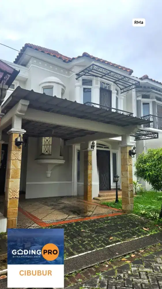 Di sewakan rumah siap huni semi furnished. Raffles Hills Cibubur