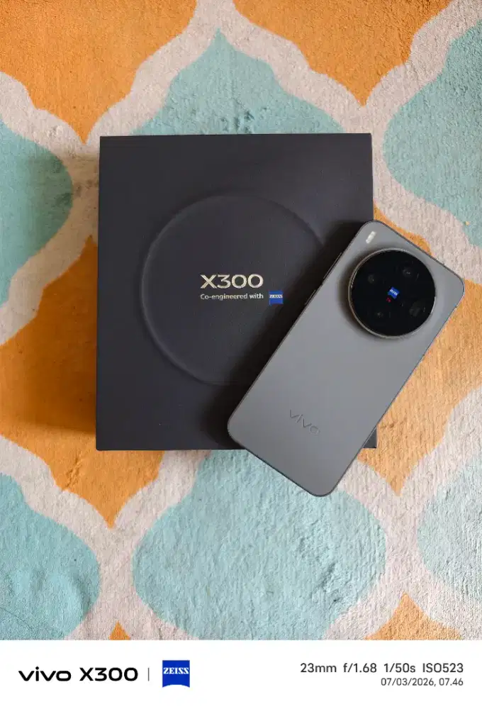 Vivo X300 16/512GB full set mulus seperti baru