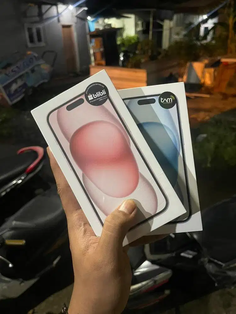 Iphone 15 128gb new resmi ibox