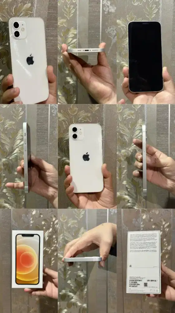 iphone 12 64gb ibox bh 100% gantian