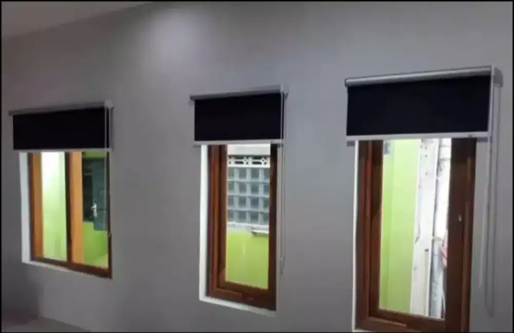 Roller blinds/tirai indoor/gorden simpel