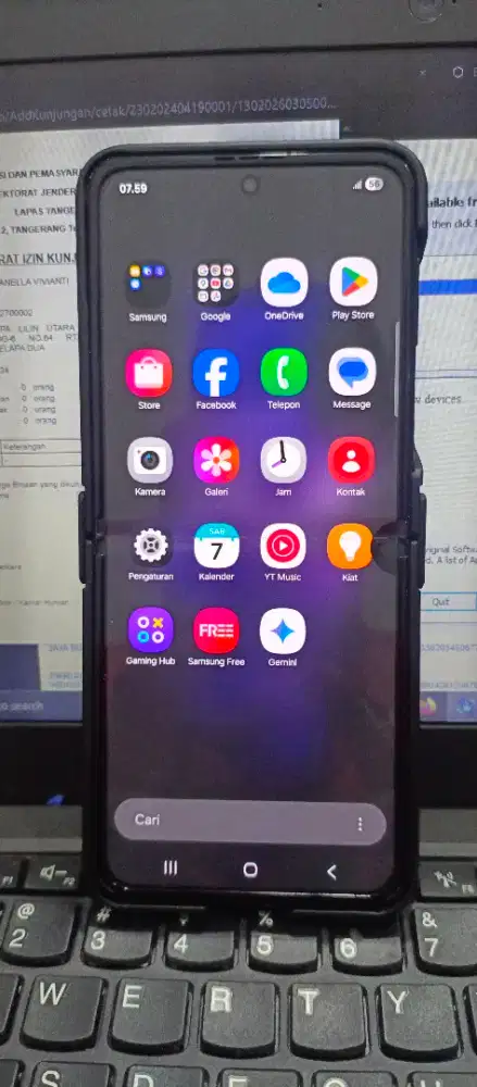 jual samsung z flip 3