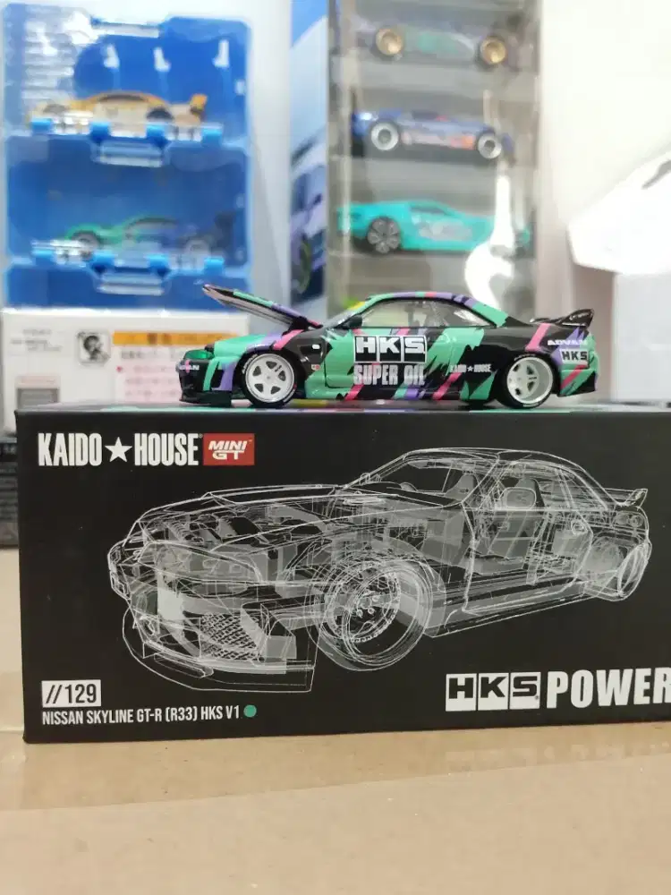 MINI GT KAIDO HOUSE HKS CARBON V1