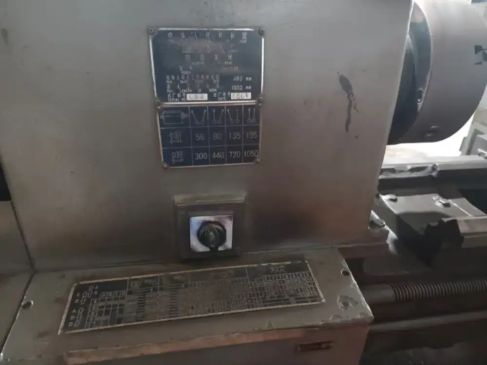 Mesin bubut made in china