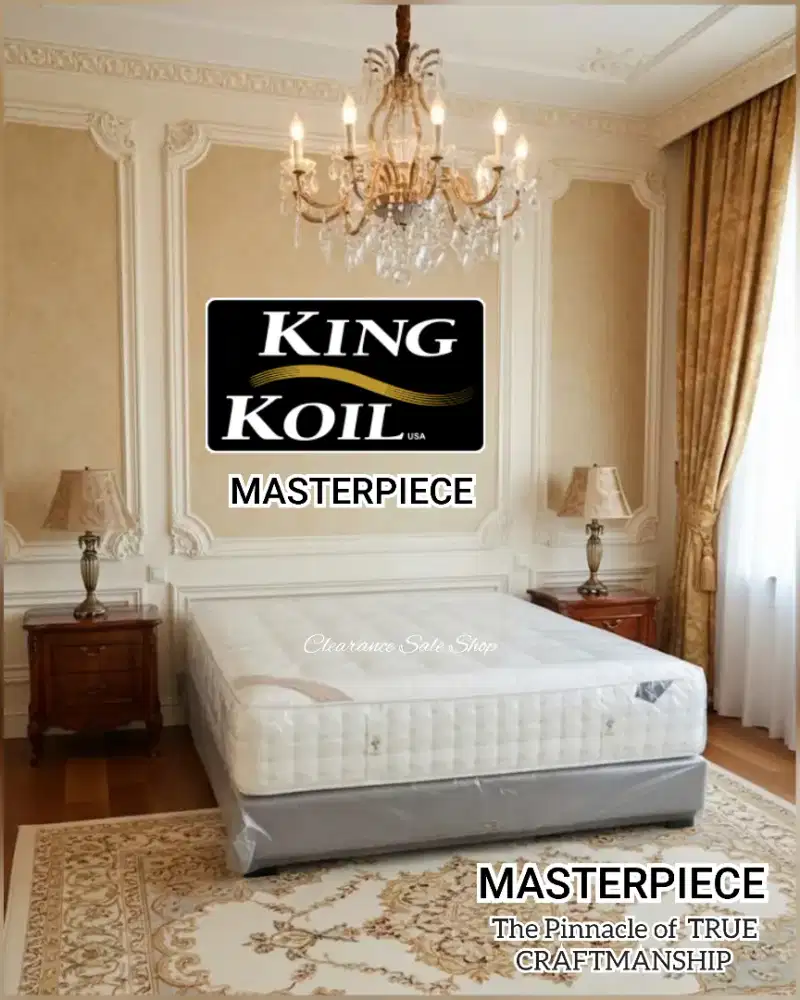 King Koil Masterpiece ukuran JUMBO