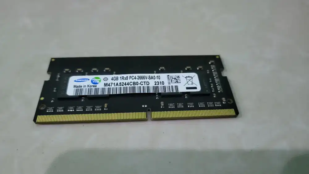 RAM DDR4 SODIMM 4GB Samsung