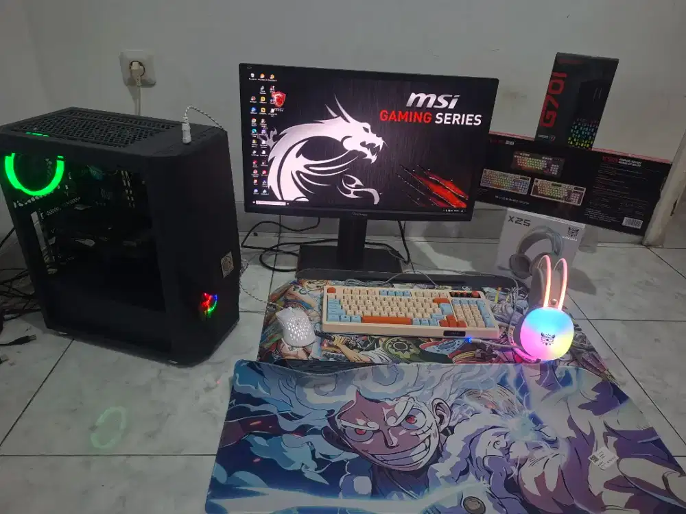 Pc Murah Pc Gaming Pc Fullset Core i3 gen 9 RX 590 8GB ddr6 no rx 6600