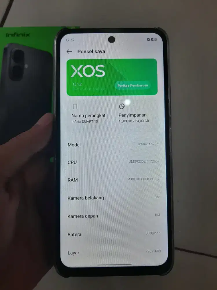 Infinix Smart 10 Ram 4/64Gb