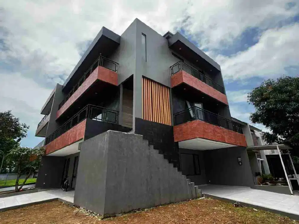 Dijual Rumah Hoek Brand New 3 lt  Feronia Park Alam Sutera