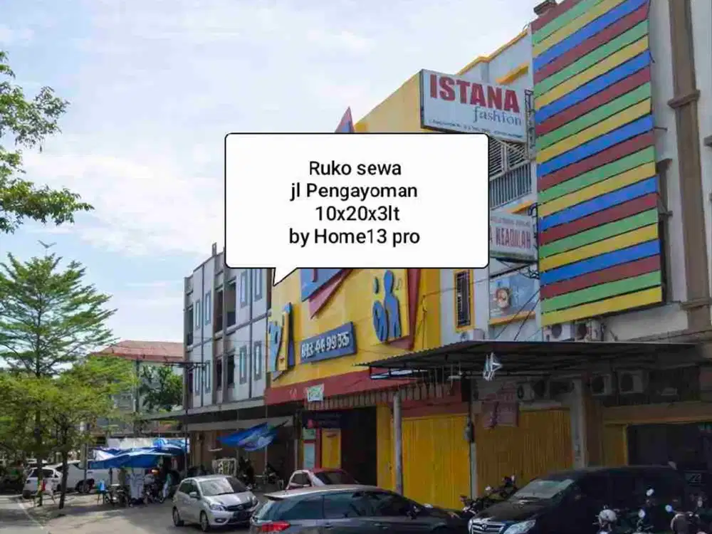 Ruko Sewa jl Pengayoman 2 Petak dekat Mall Panakkukang dan Pettarani