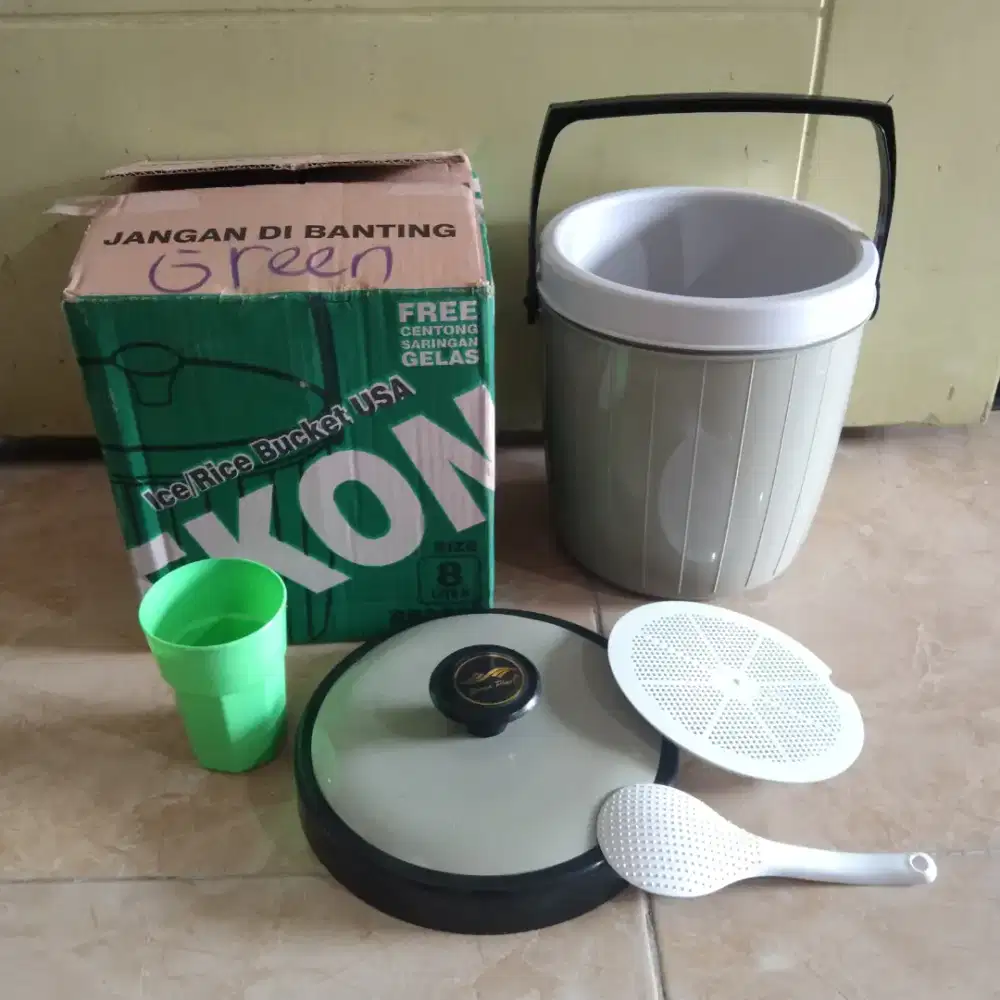 Termos Nasi/ Rice Bucket 8 Liter USA Ekonomi