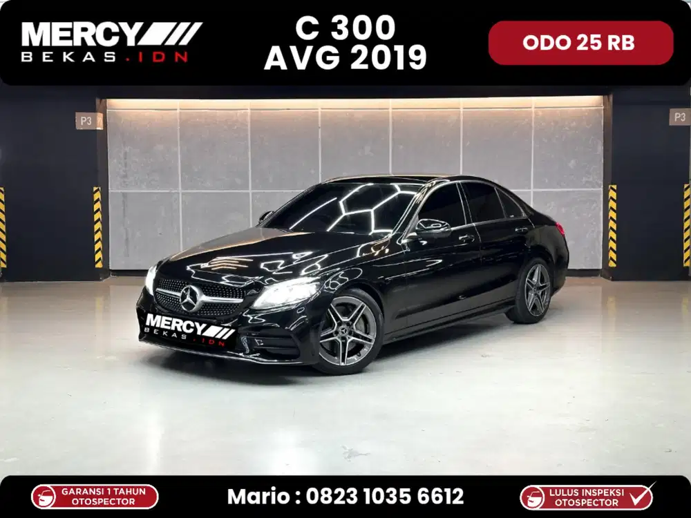 C300 Amg low km !! Mercy Mercedes Benz C 300 Tahun 2019