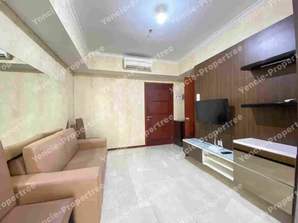 Disewakan tipe 2br luas 53m apartment royal mediterania garden residence