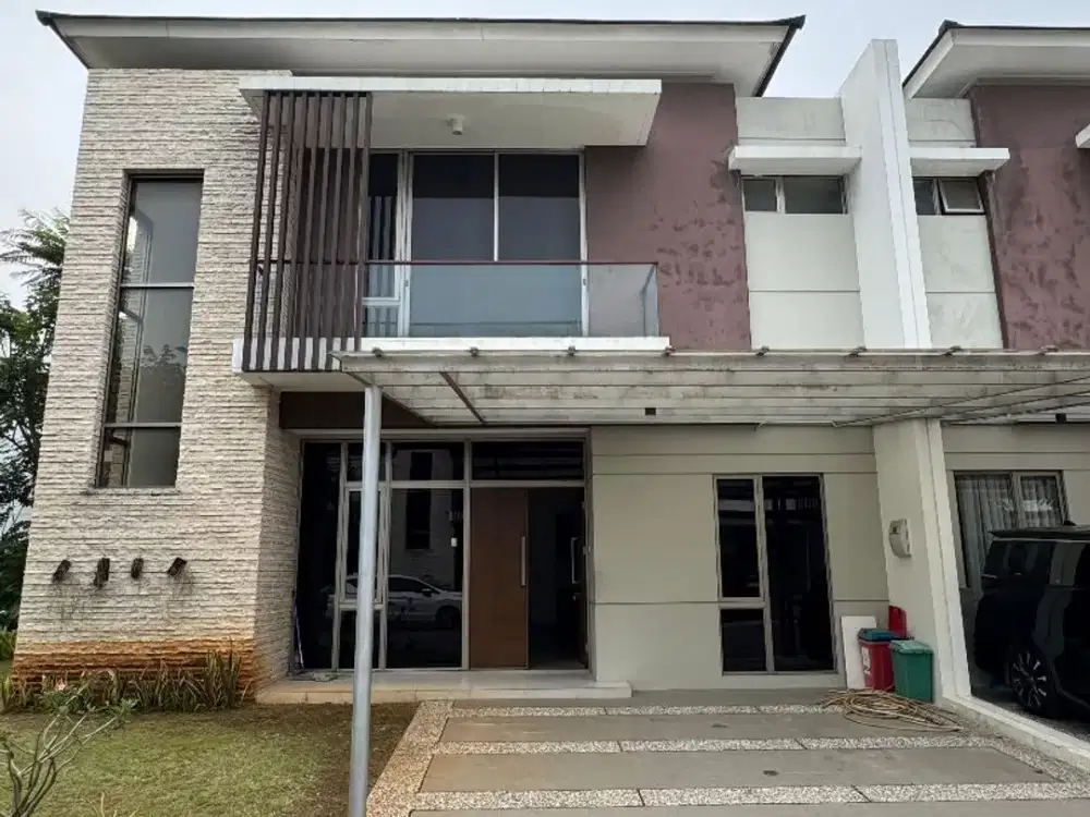 Jarang Ada Rumah Hoek Atlanta Boulevard Pik2 10X15 Semi Furnished