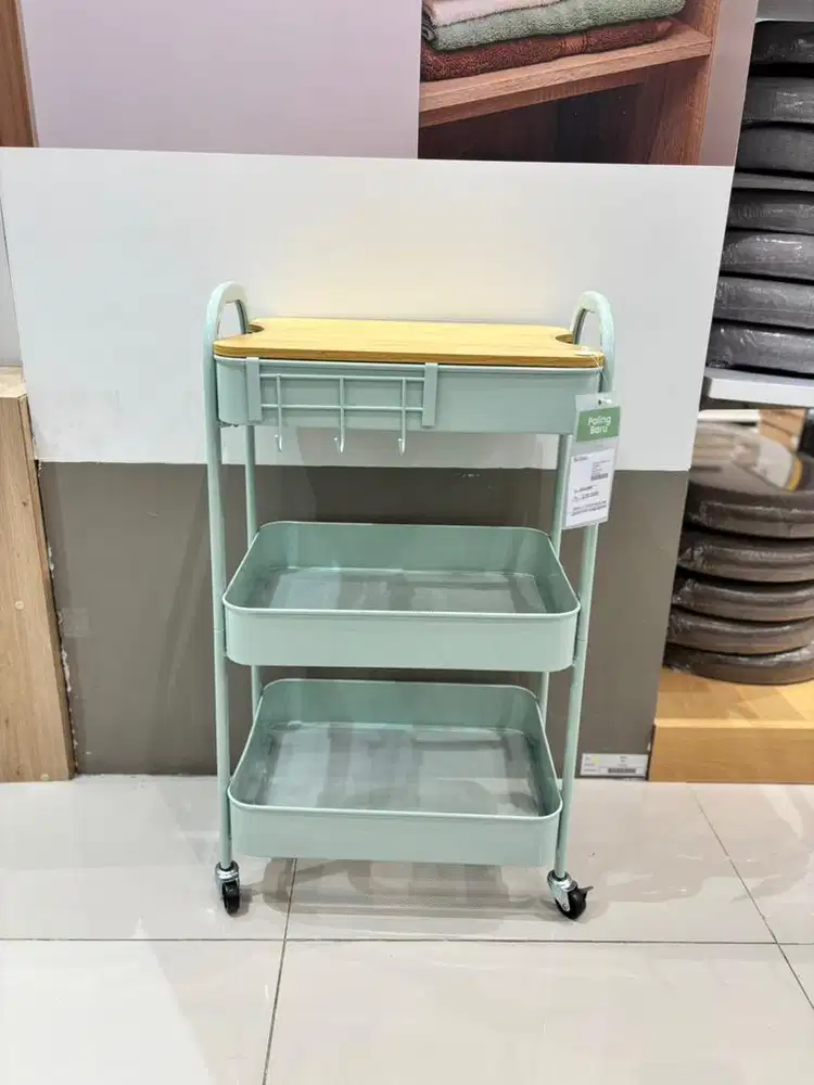 Jual baru rak troli susun 3 minimalis
