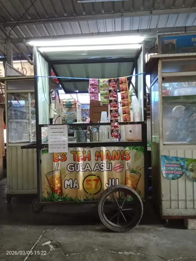 Full set gerobak teh solo