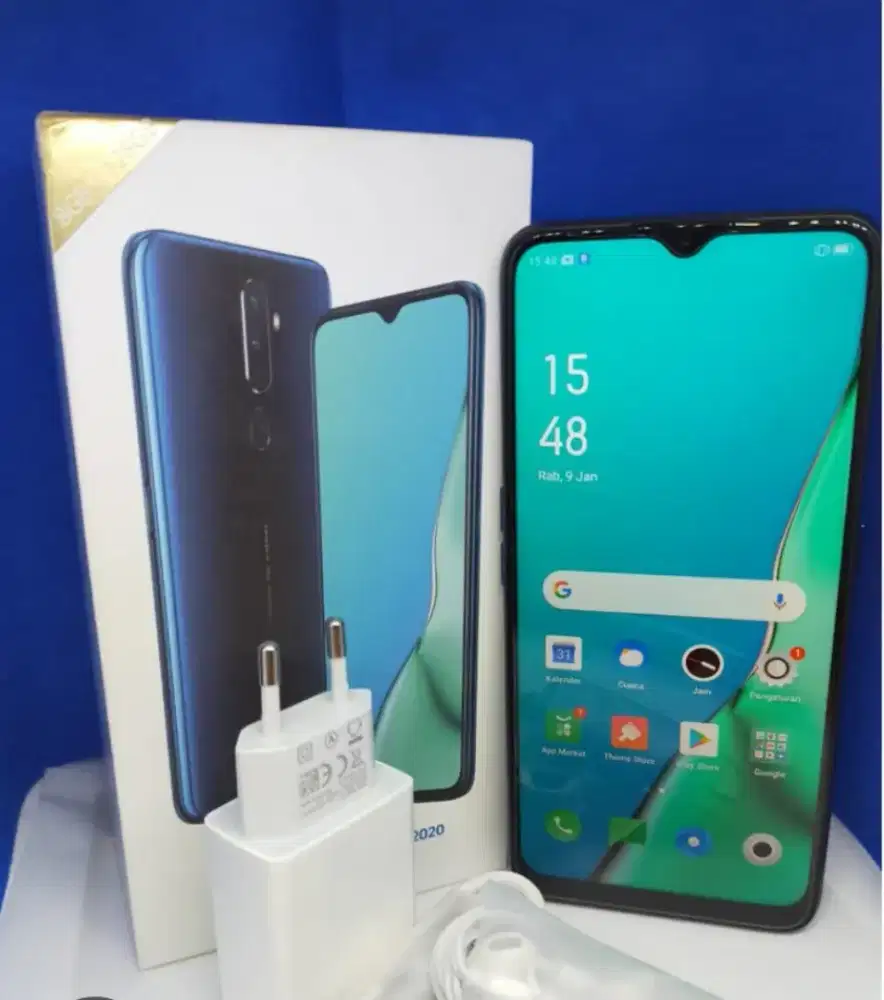 Murah hp Oppo A9 ram 8/128 lkp, bs TT