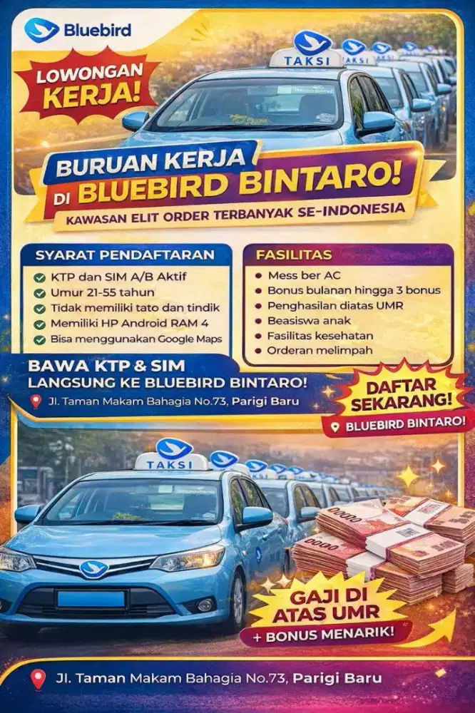 Lowongan driver cepag!