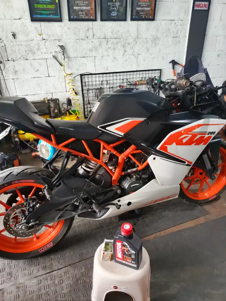 TT/BT MASUK KTM RC200 2017