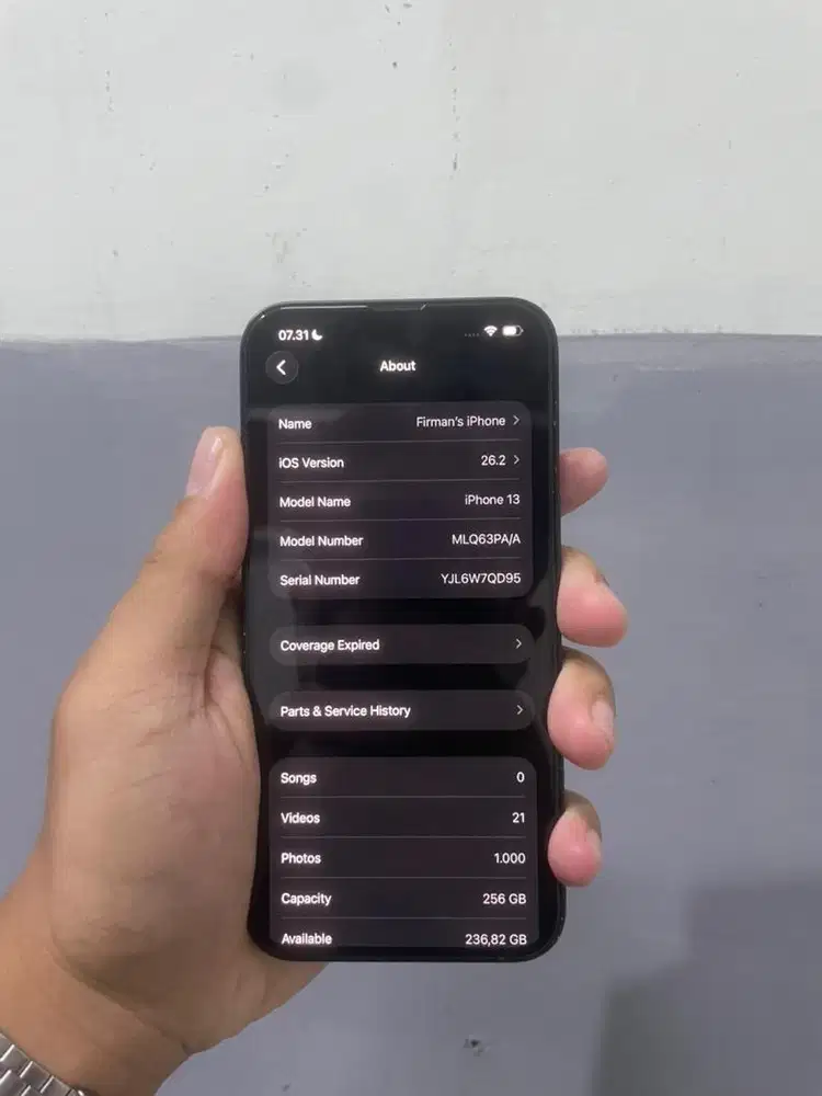 IPHONE 13 IBOX 256GB FULLSET OEM