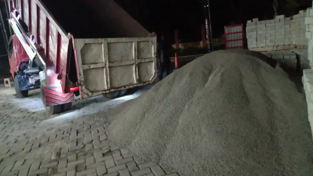 Pasir cilegon batu makadam std