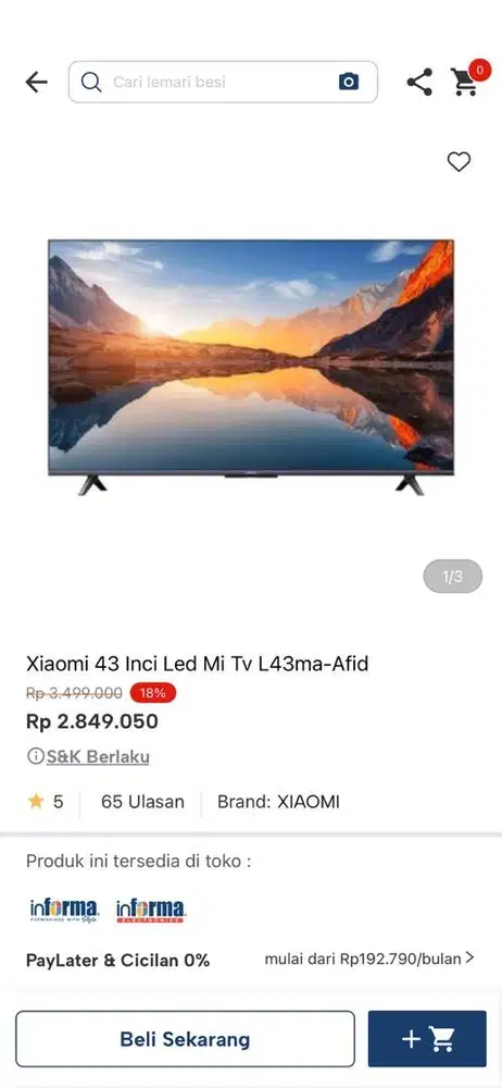 tv xiomi 43 inc