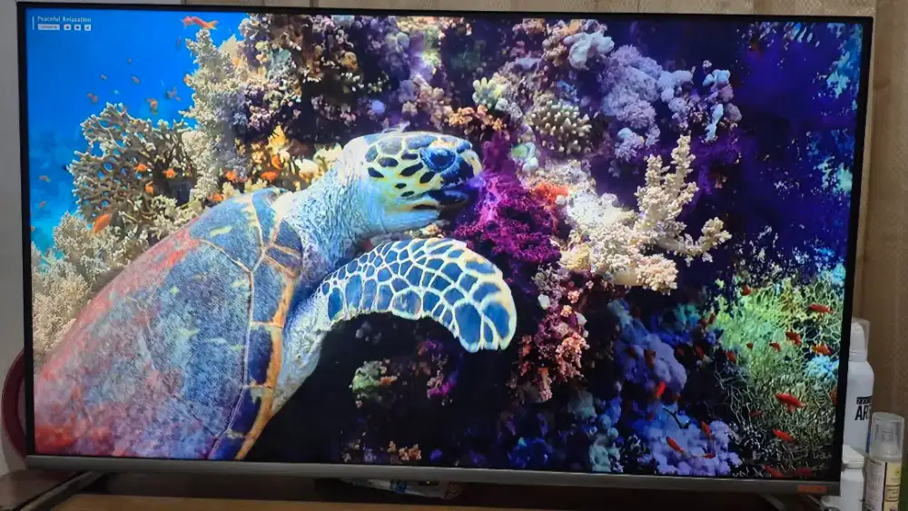 Very Good Condition COOCAA LED Smart TV 40 Android 9.0 Infinity View 