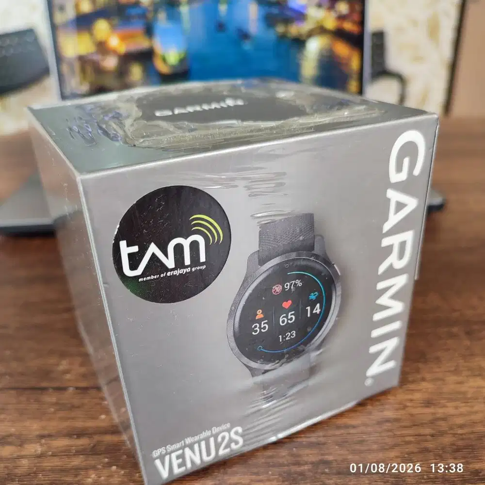 Jam Tangan Olah Raga Garmin Venu 2S Baru tapi Pembelian Lama
