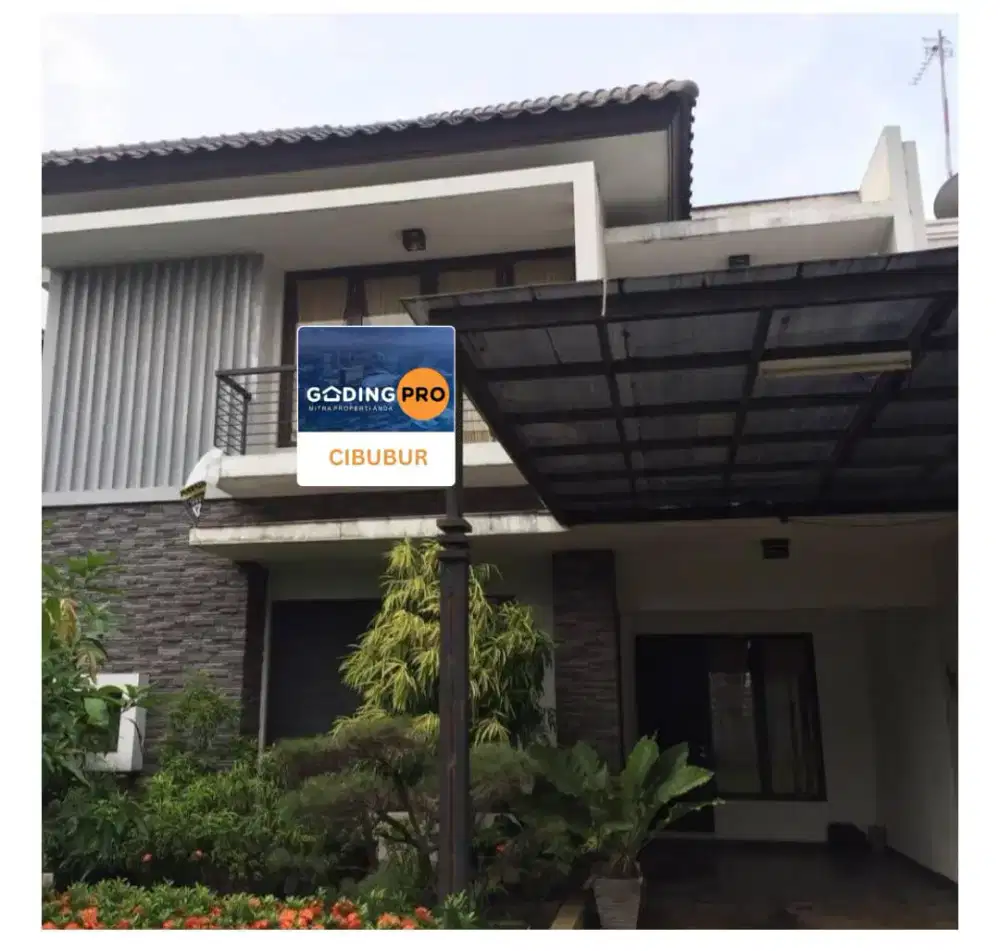Jual cepat rumah cantik minimalis modern. Legenda Wisata Cibubur.