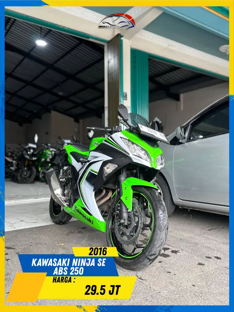 KAWASAKI NINJA 250 ABS SE 2016 MURAH MERIAH MASZEHH HIKMAH MOTOR KEPUH
