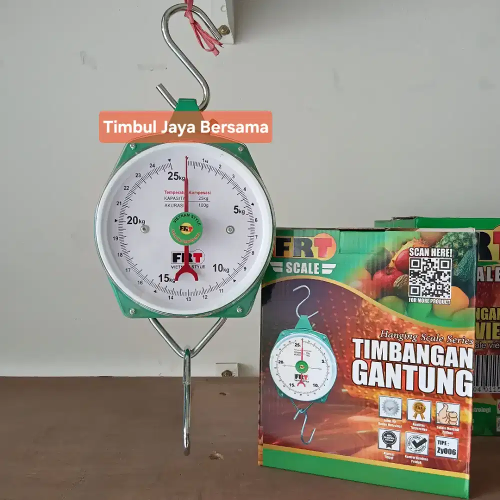 Timbangan gantung 25 kg