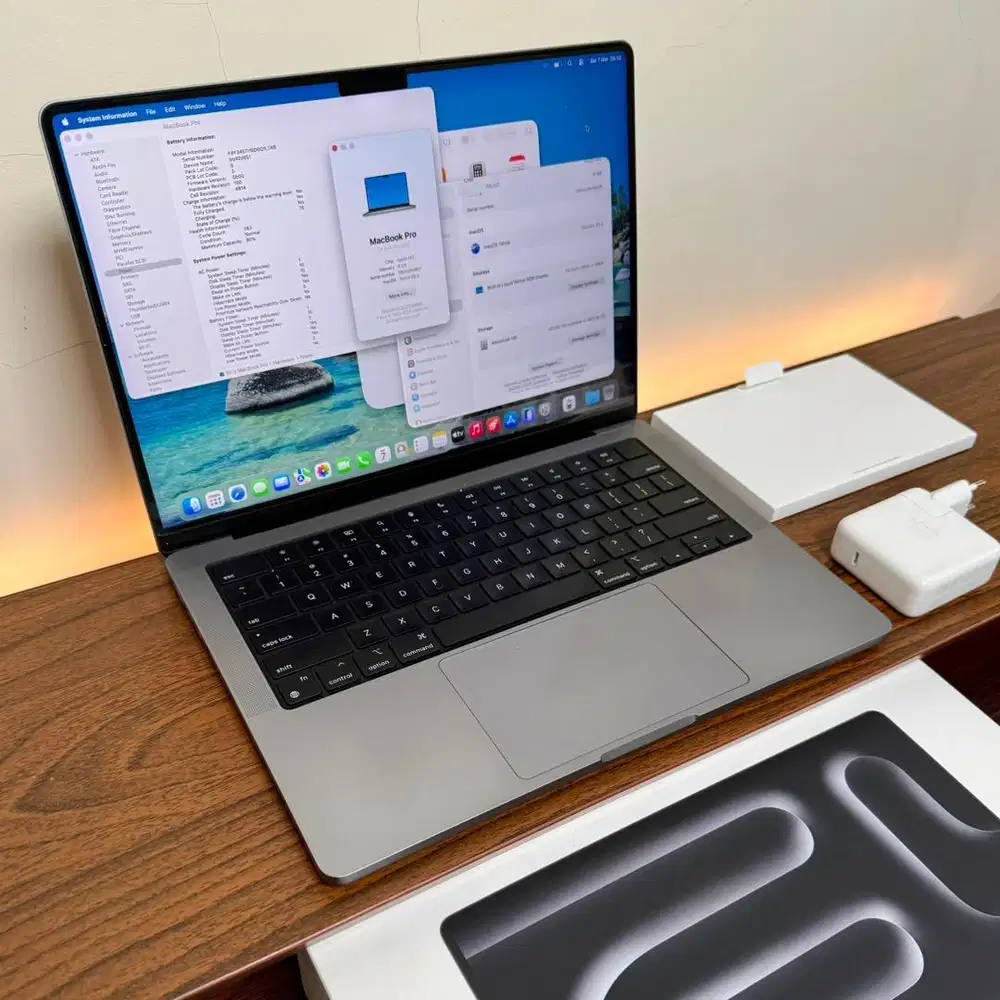 MacBook Pro 14 inch M3 Original Fullset Resmi Indonesia