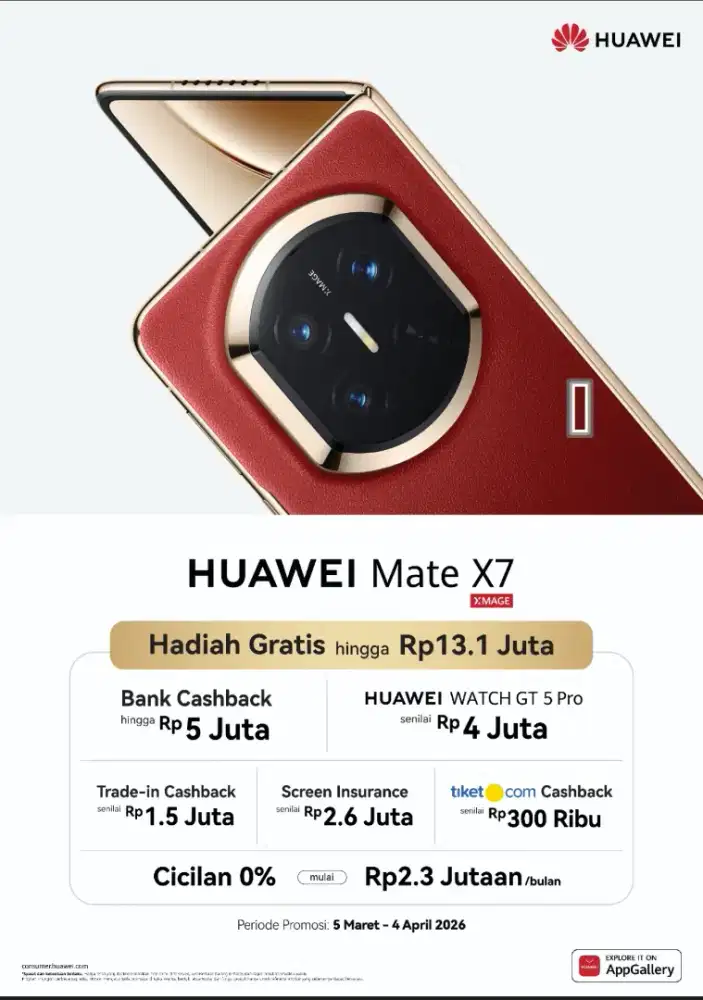 Huawei Mate X7 Garansi Resmi