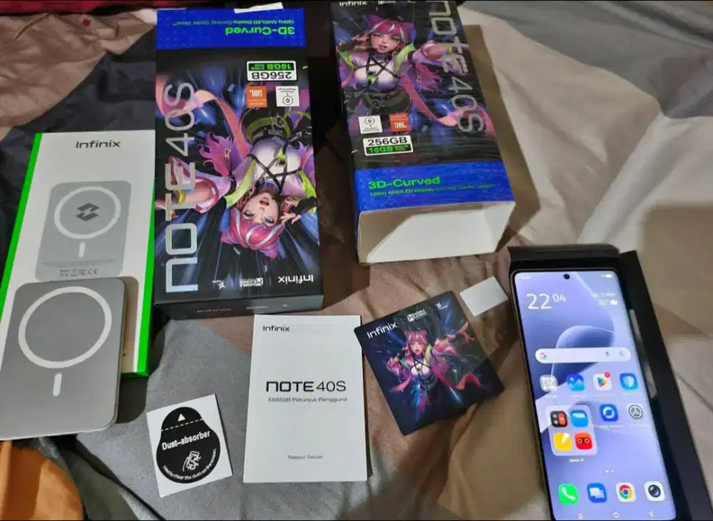 Infinix Note 40s 8/256 Vintage Green Mulus