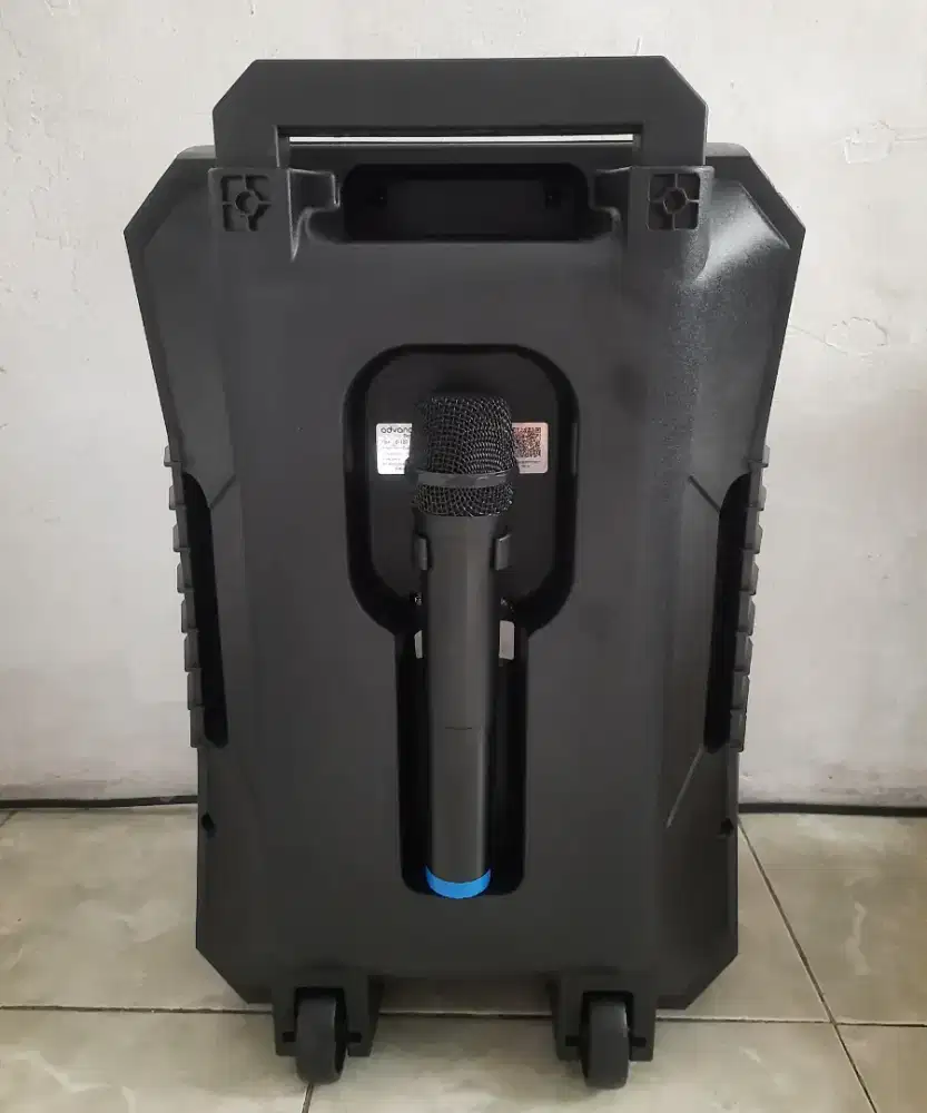Speaker Besar 12 inch Bluetooth Karaoke Advance S120 lengkap mulus