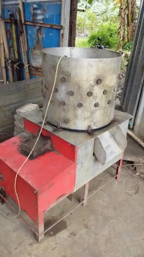 MESIN CABUT BULU AYAM KAPASITAS BISA 15-20 EKOR AYAM