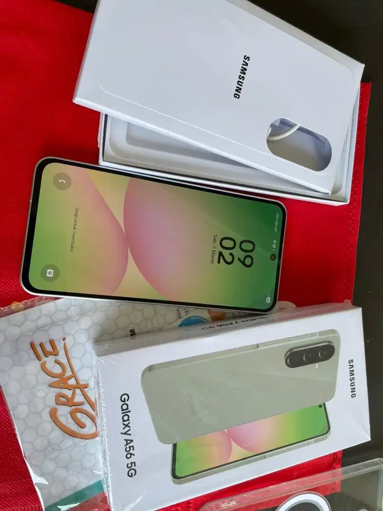 samsung A56 8/256 like new 2 bulan pakai