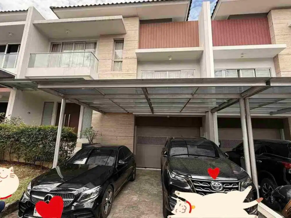 dijual rumah gold coast pik