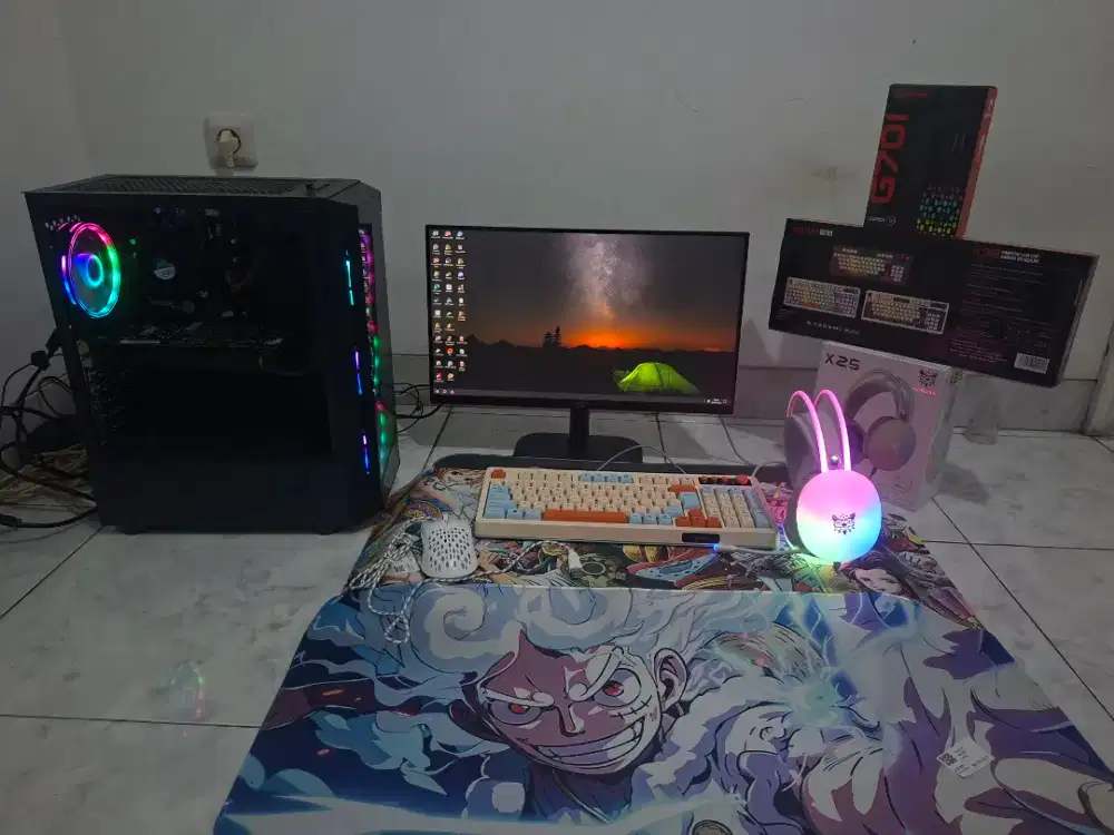 PC Murah Pc Gaming Pc Fullset Pc Streaming Core i5 gen 6 GTX 1060