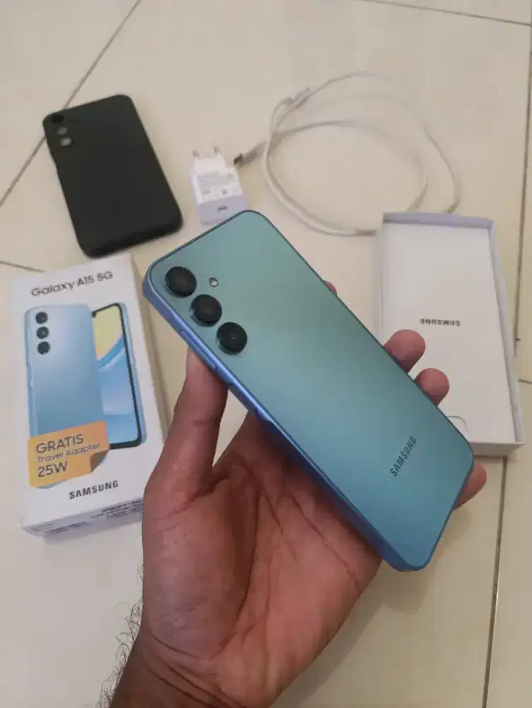 Samsung A15 5G 8/256 Fullset Original..TT ajukan