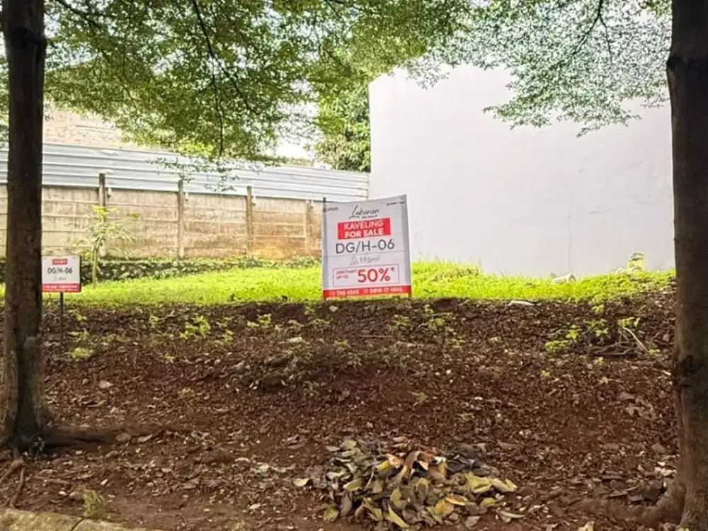 Jual Murah Kavling Siap Bangun di Discovery Conserva Bintaro Sektor 9