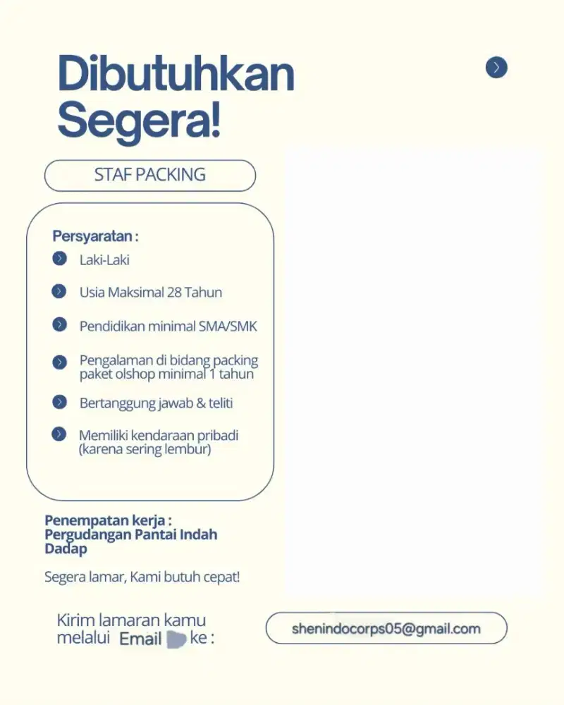 Staf Packing Online Shop