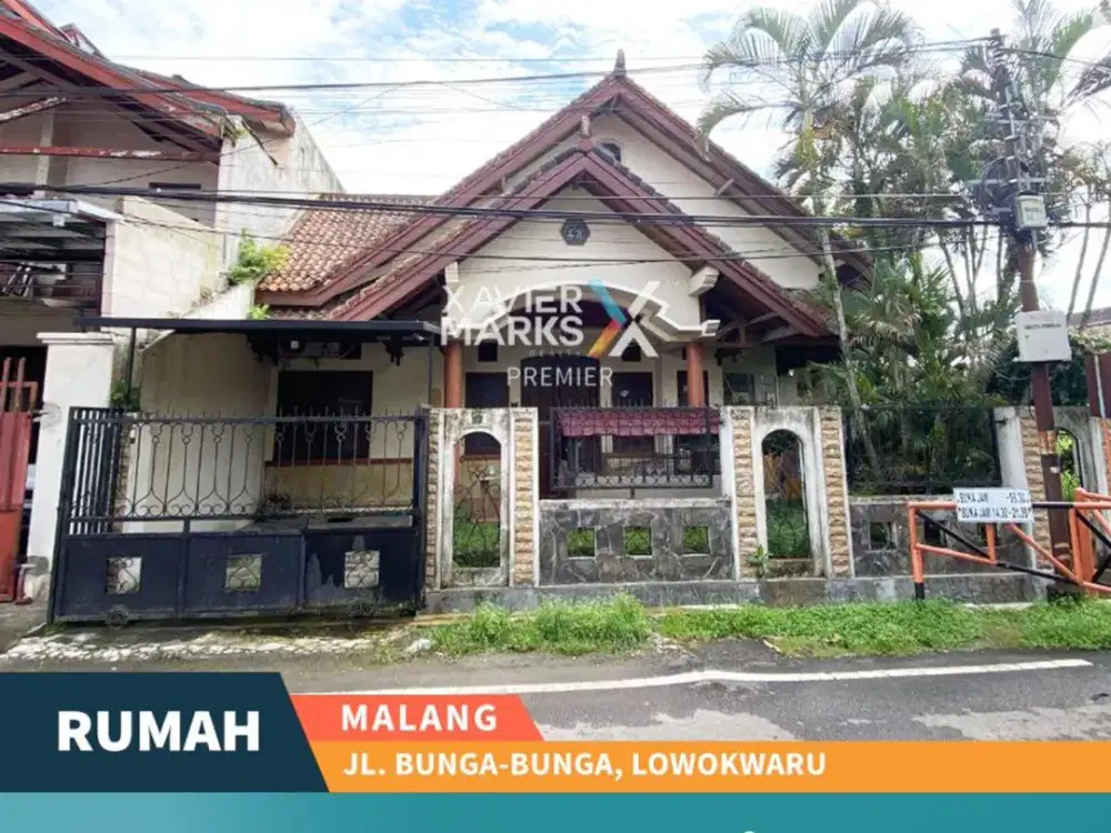 Dijual Rumah Cocok Untuk Huni dan Kos di Bunga Bunga Lowokwaru Malang
