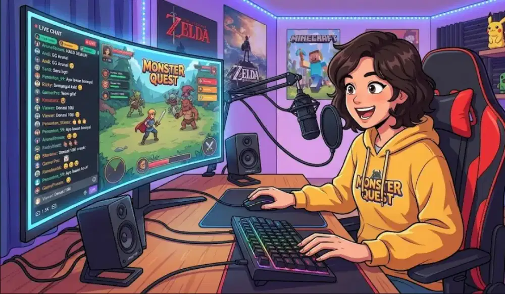 host live streaming game