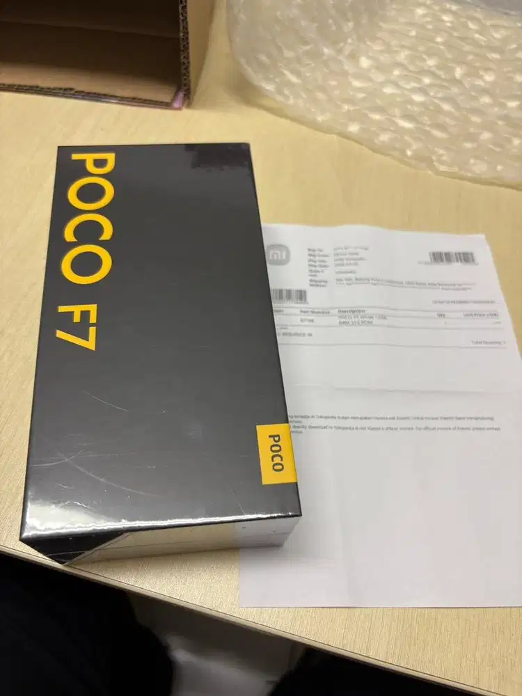 Poco f7 12/512 NEW SEGEL HARGA NETT