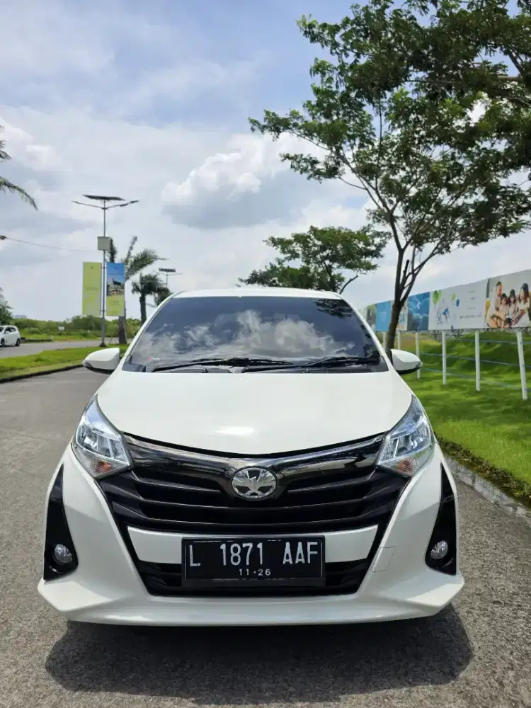 TOYOTA CALYA G 1.2 AT 2021 PUTIH KM 39rb