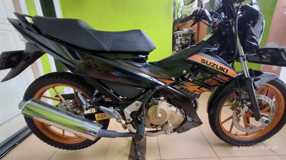Satria FU 150 Facelift BlackFire II Edition 2015