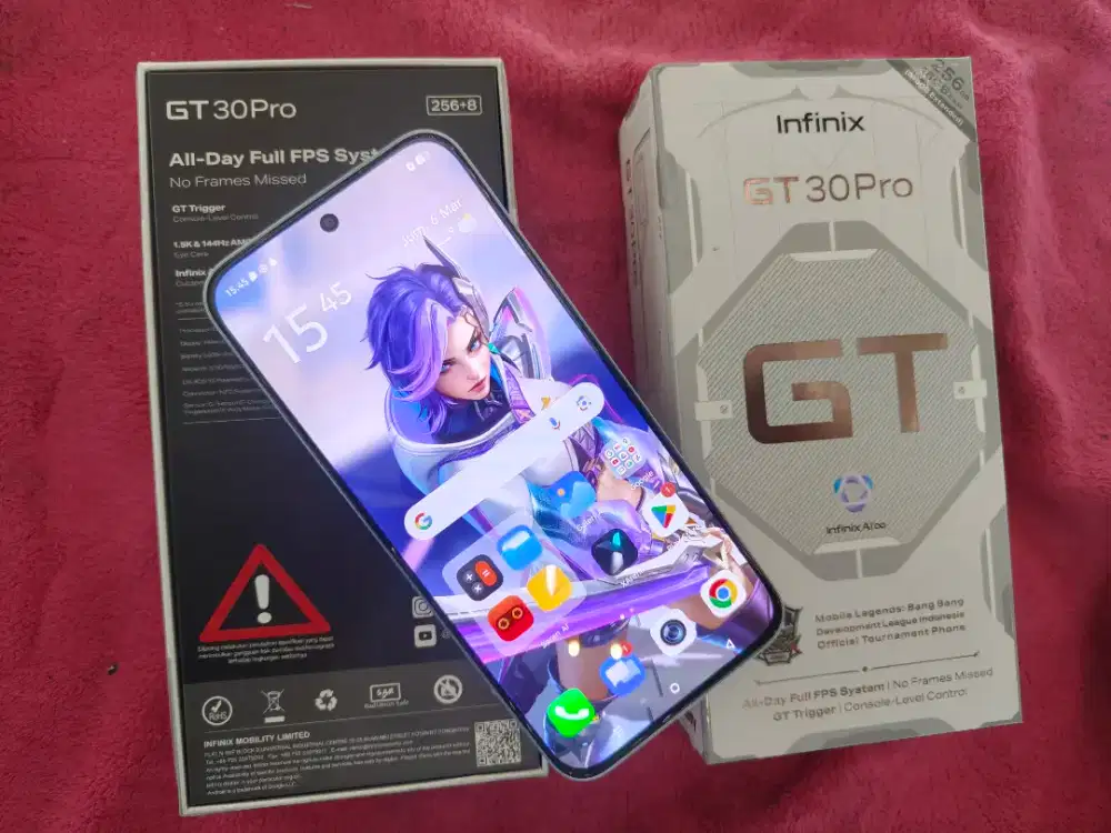 Infinik GT 30 pro 8/256 mulus fulset