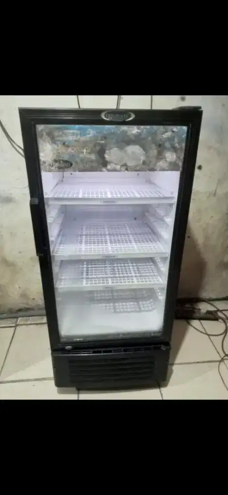 Showcase kulkas pendingin minuman ukuran 3 rak normal no kendala