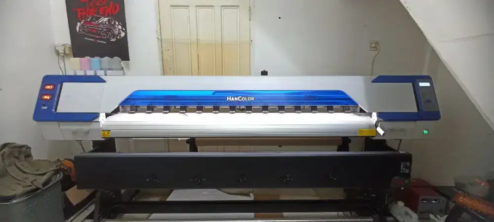 Di jual mesin print sticker hi-res + regulator + laminating press